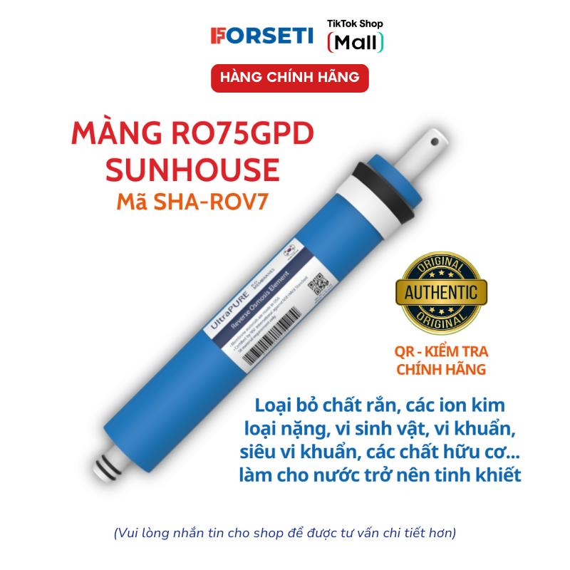 Màng RO Sunhouse 75GDP Lõi số 4 Sunhouse dùng cho máy lọc nước R.O