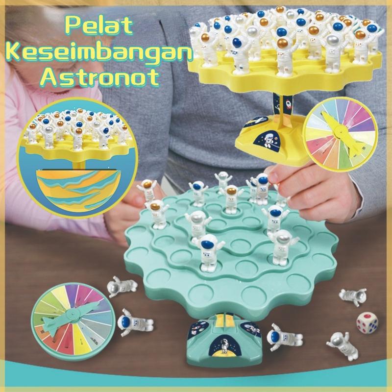 Pelat Keseimbangan Astronot/Mainan Astronot Keseimbangan/Mainan Edukasi Anak/Permainan Papan Untuk Melatih Pemikiran Logis Dan Konsentrasi Board Games Toys 1