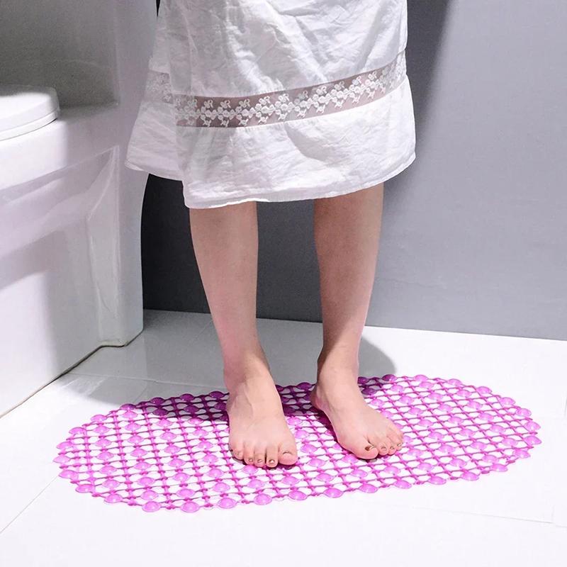 Product Introduction of Tikar Mandi Anti-gelincir PVC, Tikar Pancuran Lembut, Tikar Urut, dengan Cawan Penyedut, Tidak licin, Sesuai untuk Bilik Mandi dan Tab Mandi, Aksesori Bilik Mandi, 2025 12