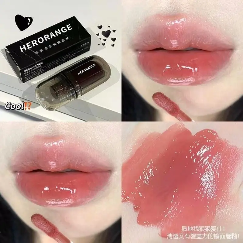 Son bóng Giữ ẩm Gương thiên nhiên kéo dài mỹ phẩm 4