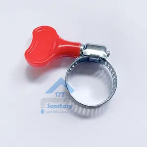 Klep pipa gas 7/8 win gas-klem kuping penjepit pengencang selang air 3/4 & 5/8 inch tanpa obeng jepit pipe air  /X11