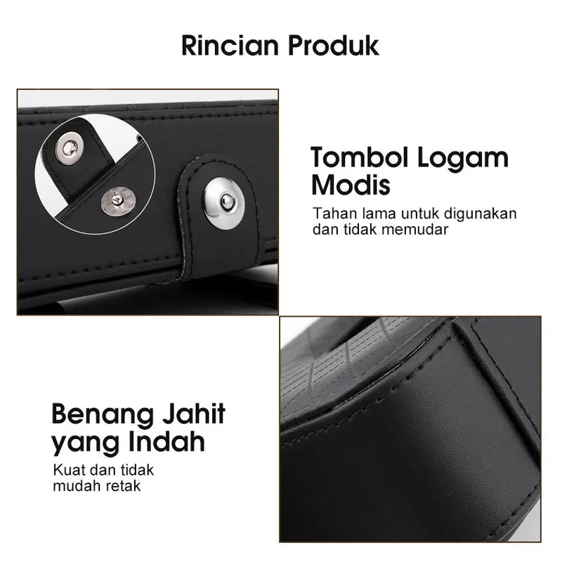 【Large】Tempat Tisu Mobil / Kotak Tissue Mobil Gantung Wadah Tisu Aesthetic Mobil Car Visor Box Organizer 2