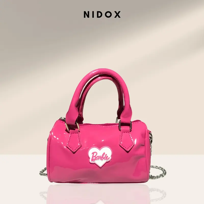Nidox - Tas Selempang Wanita Barbie Jelly Glossy Handbag Wanita Barbie 0