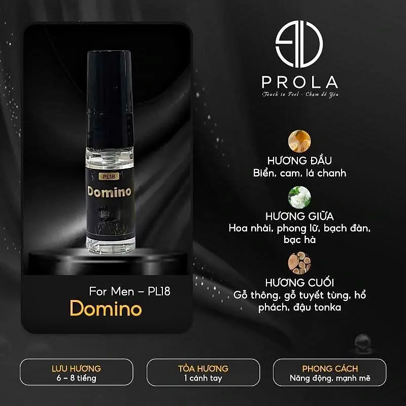 Vial mẫu thử nước hoa PROLA chai 3ml (21 mùi hương)