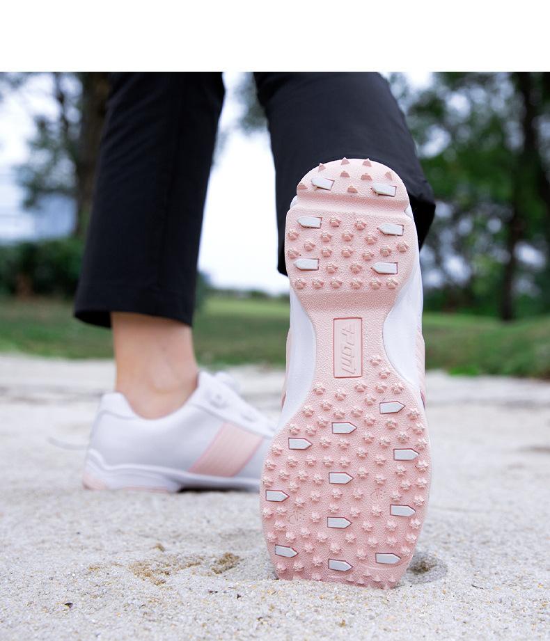 Product Introduction of [P] golf shoe women's casual sneaker knob shoelace nail-free shoes golf women's shoes waterproof shoes xz341 18