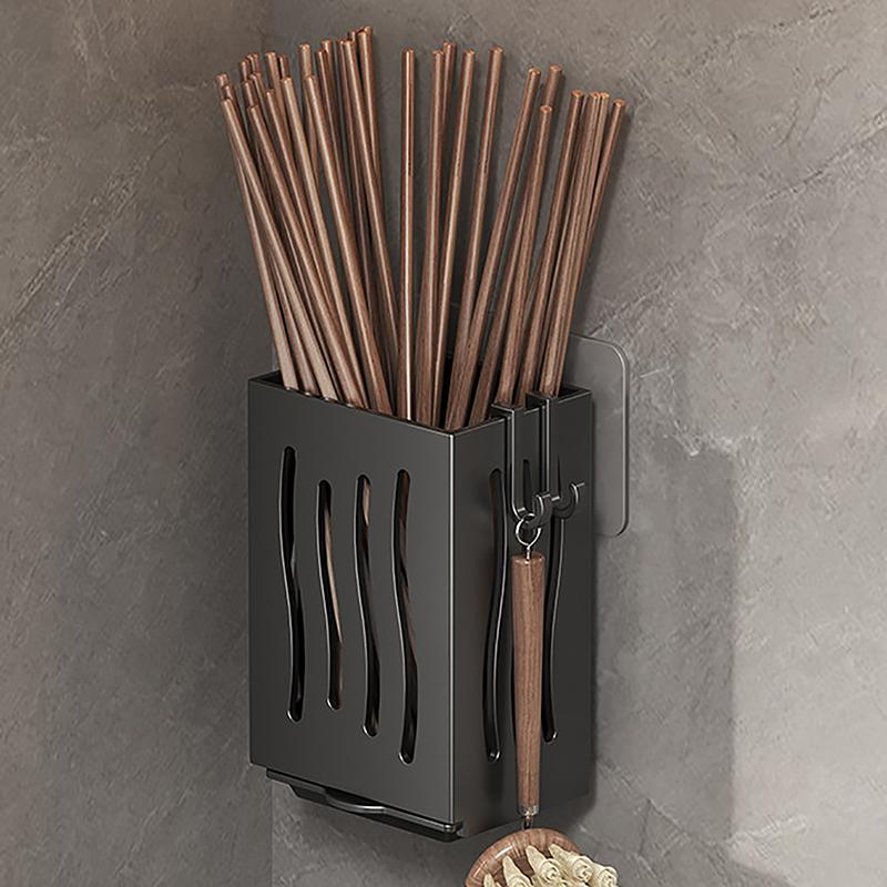 Product Introduction of Giá Để Dụng Cụ Nhà Bếp, 1 Cái, Đa Chức Năng, Thoát Nước, Giá Để Đũa, Treo Tường Hoặc Đứng Độc Lập, Hộp Đựng Dao Kéo, Làm Bằng Nhựa 24