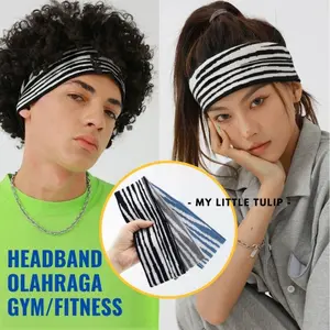 Headband Olahraga Sport / Bandana Fitness Gym / Ikat Kepala Olahraga
