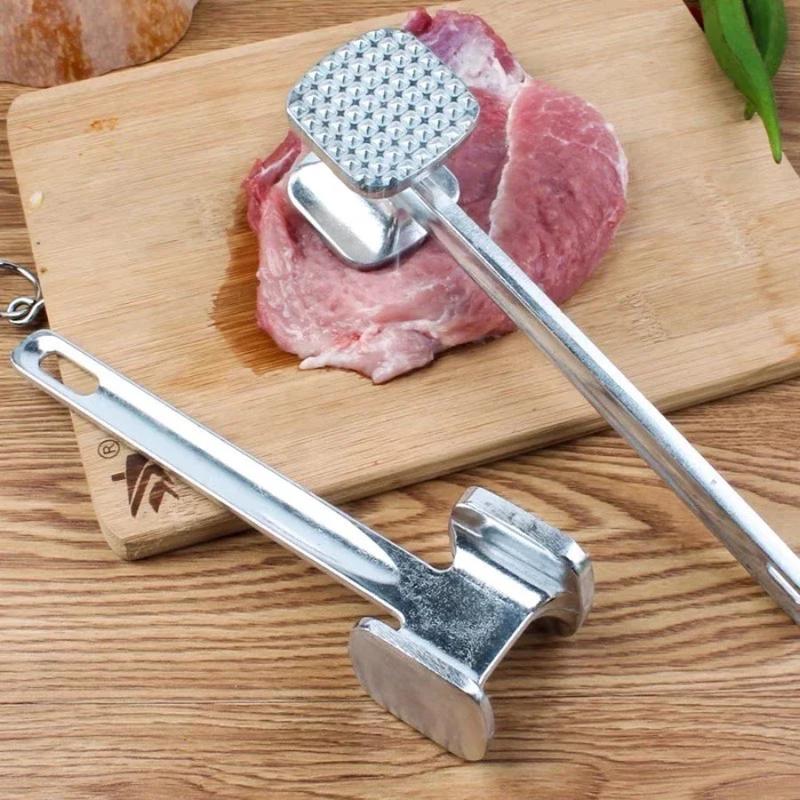 Búa dần mềm thịt bằng thép không gỉ - Búa đập thịt bò 4