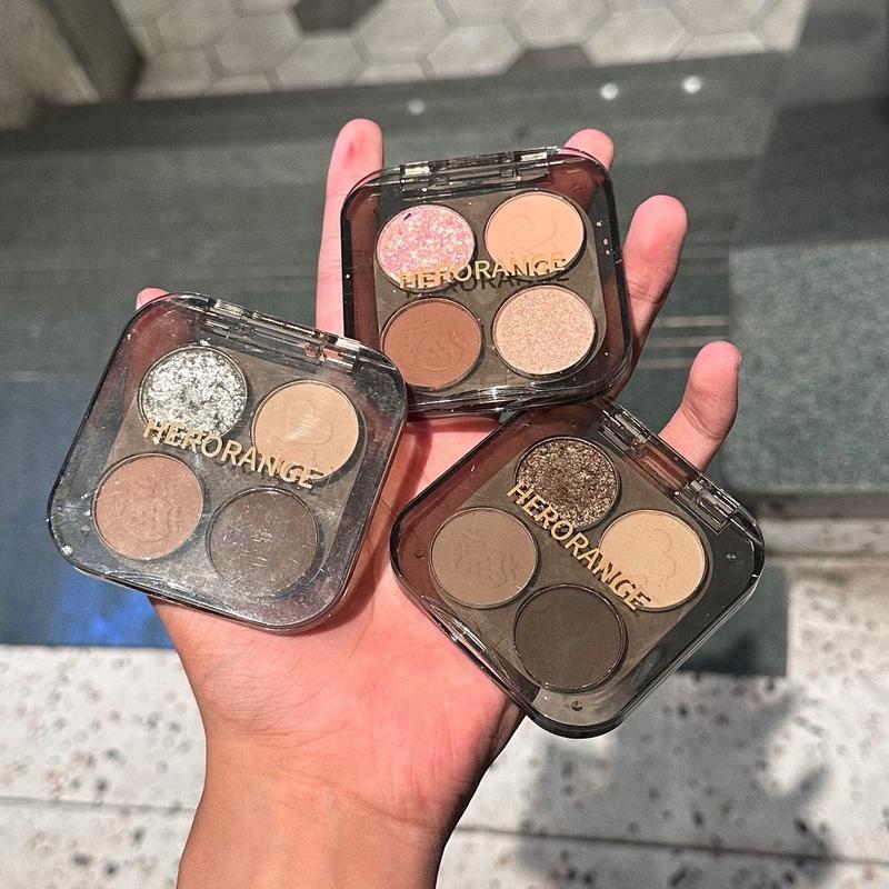 BẢNG MẮT HERO 4 Ô CÓ NHŨ MÀU SẮC TRUNG TÍNH