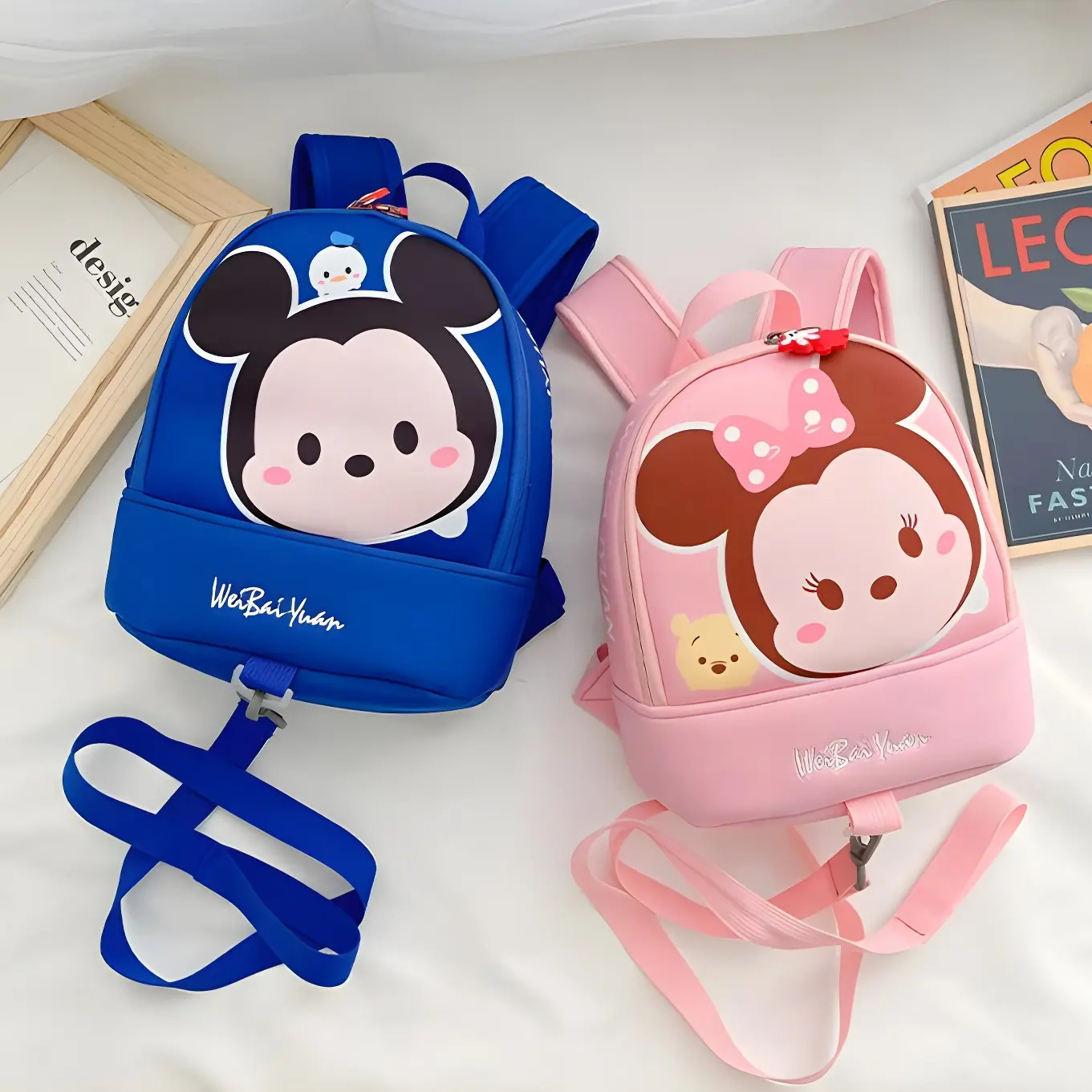 Tas Ransel Anak Sekolah Karakter Kartun Minimous Tas Anak Backpack Fashion Perempuan/laki-laki. Motif Perempuan