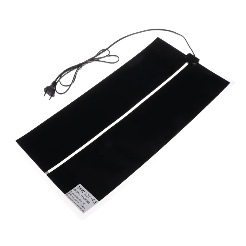 Reptiles Heater Mat Warm Hydroponic Heating Pad 7W 14W 20W 28W for Snake Lizard Terrarium Greenhouse Germination