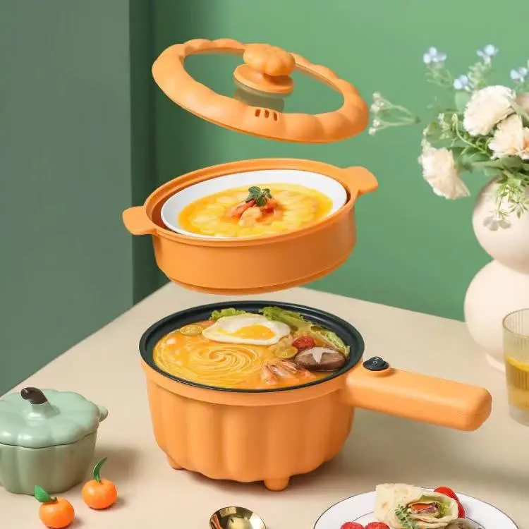 Ca Nấu Mì 20cm Tay Cầm Hình Bí Ngô YUESLILA noi  ham 0
