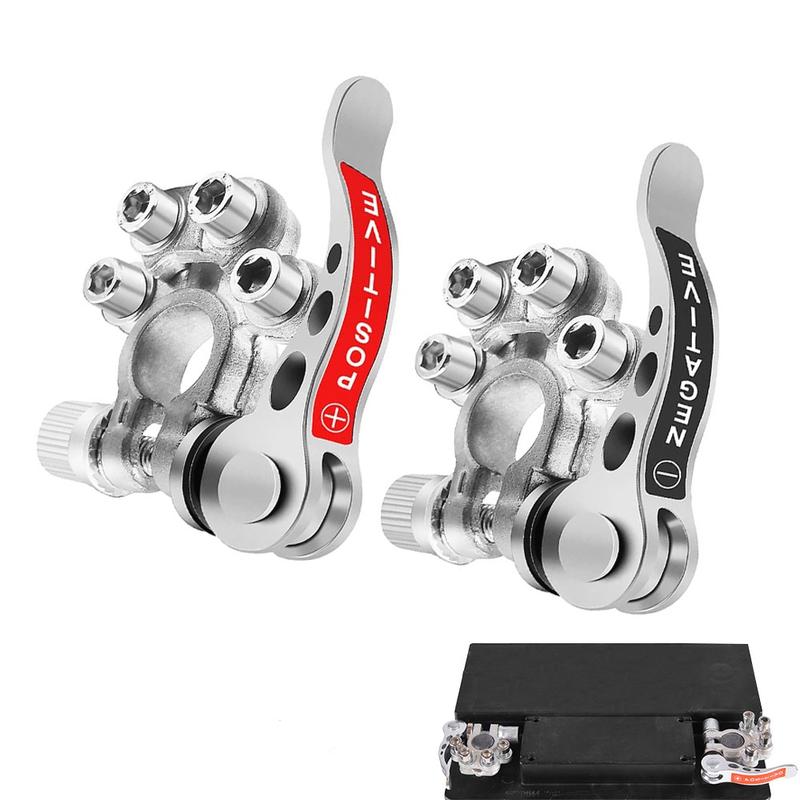 Product Introduction of Terminal Connectors Positive Negative Car Battery Terminals Clamp Connector Quick Release Disconnect 12V 6V 24V 7