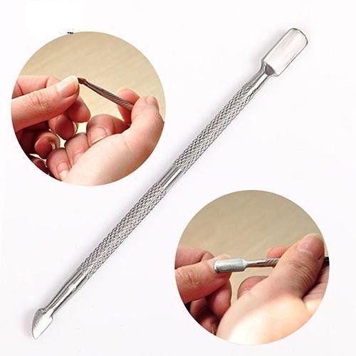 Product Introduction of Alat Pendorong Kulit Kutikula Nail Pembersih Kuku Kutikula Pusher Manicure Cuticle Pusher Stainless Steel 13