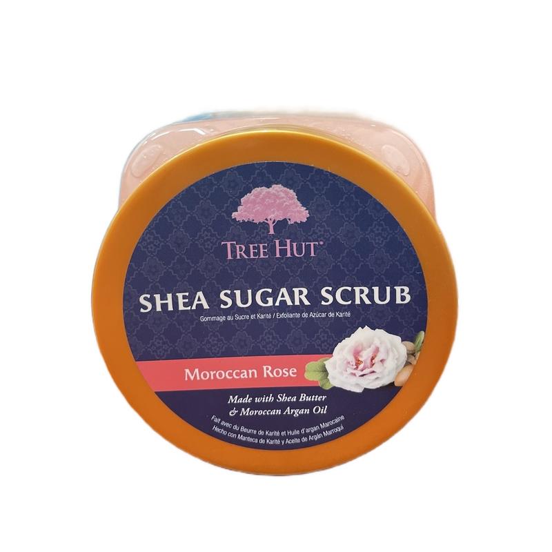 TreeHut- Moroccan Rose Sugar Scrub  Shea Sugar Scrub: FLORAL. Tẩy tế bào chết cơ thể và dưỡng da 4
