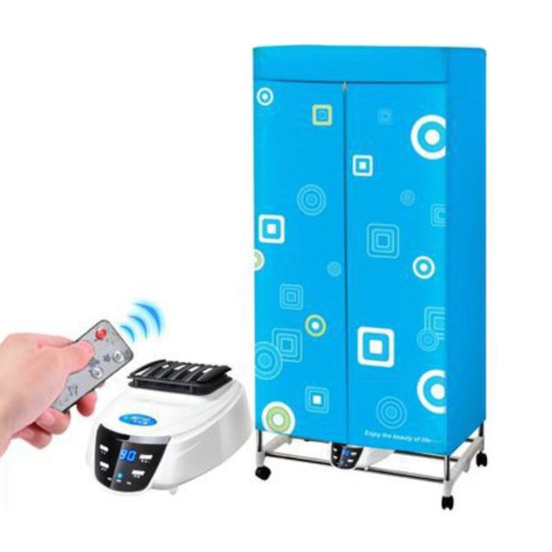    New Mẫu mới   Máy sấy quần áo thông minh LOẠI ĐỦ có điều khiển kết hợp bánh xe linh hoạt giải pháp tốt nhất cho mùa mưa BH 12 THÁNG 