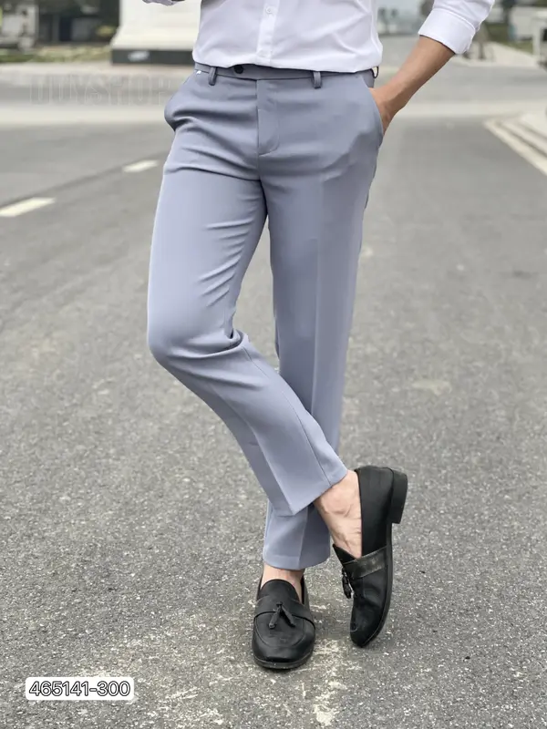 Quần Âu Nam Form Dáng Hàn Quốc 6 màu Menswear Pants Có Túi 3