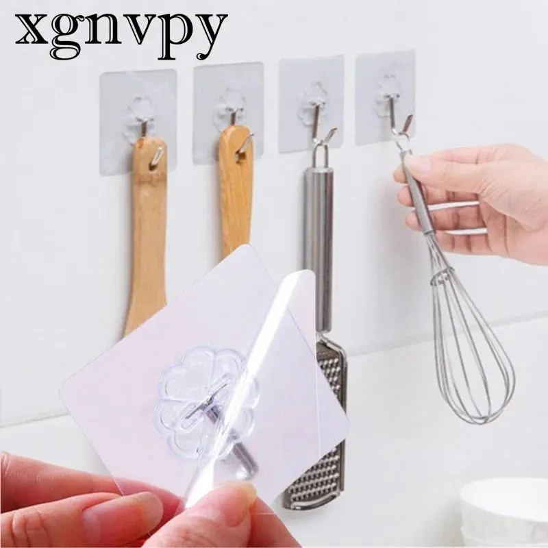 Móc Áo Khoác Và Mũ, Không để lại dấu vết, Mạnh Mẽ, Xgnvpy, Cuộc Sống Gia Đình, Móc Dính, Thích Hợp Cho Chìa Khóa Và Ô, Cắt Không Cần Đục Lỗ, 1