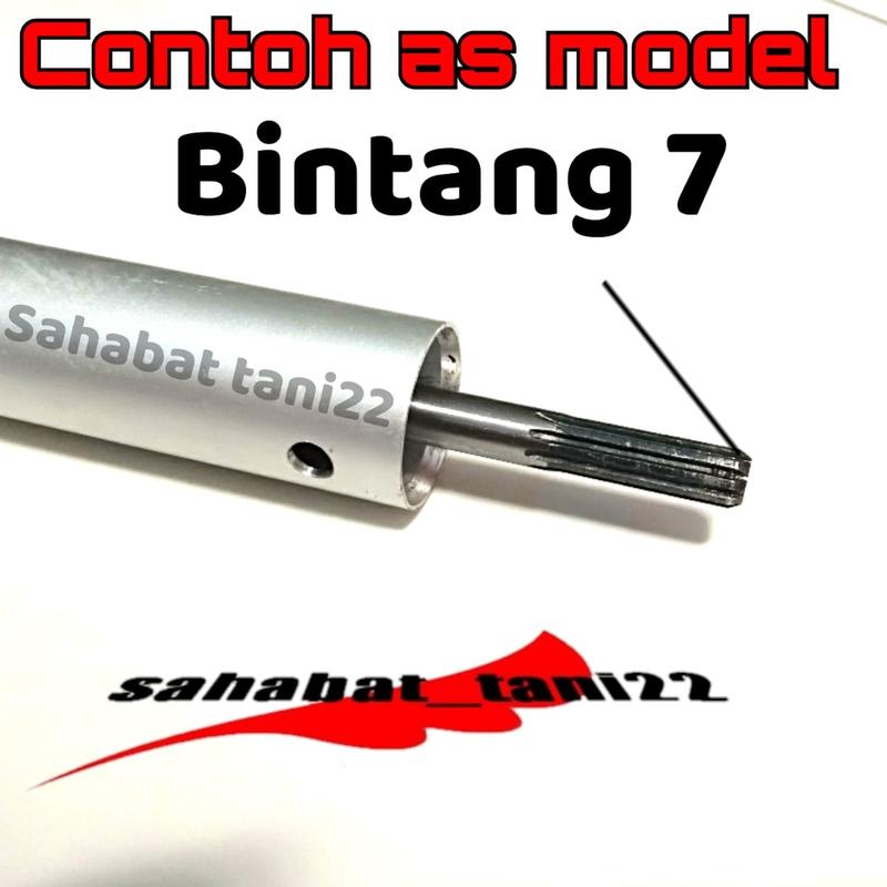 Alat penggembur tanah mini tiller wedder head mesin potong rumput tebeng padi alat penyiang gulma 6
