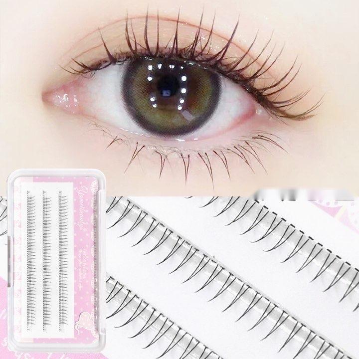 Mi dưới chữ V tự nhiên anime tách sợi Cosmetic Trang Điểm Mỹ Phẩm