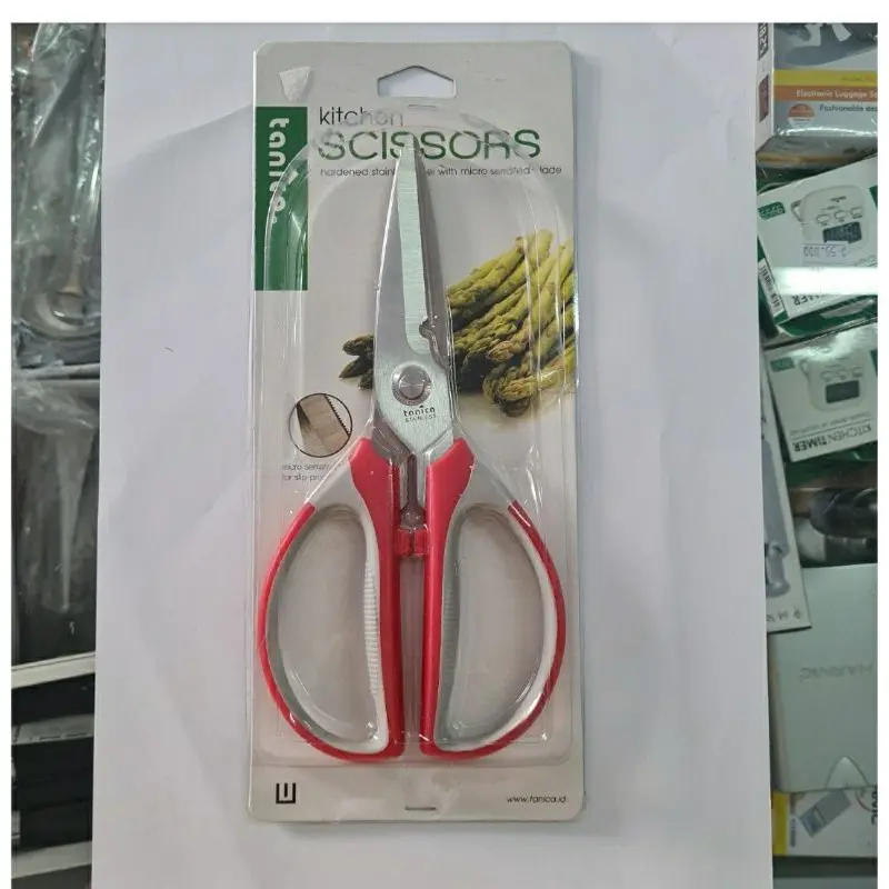 KS-08 Kitchen Scissors 8" Tanica, Gunting Dapur 8 inch