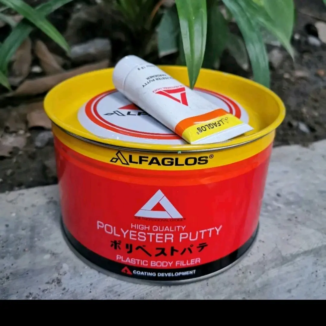 dempul alfaglos 1 kg dempul besi