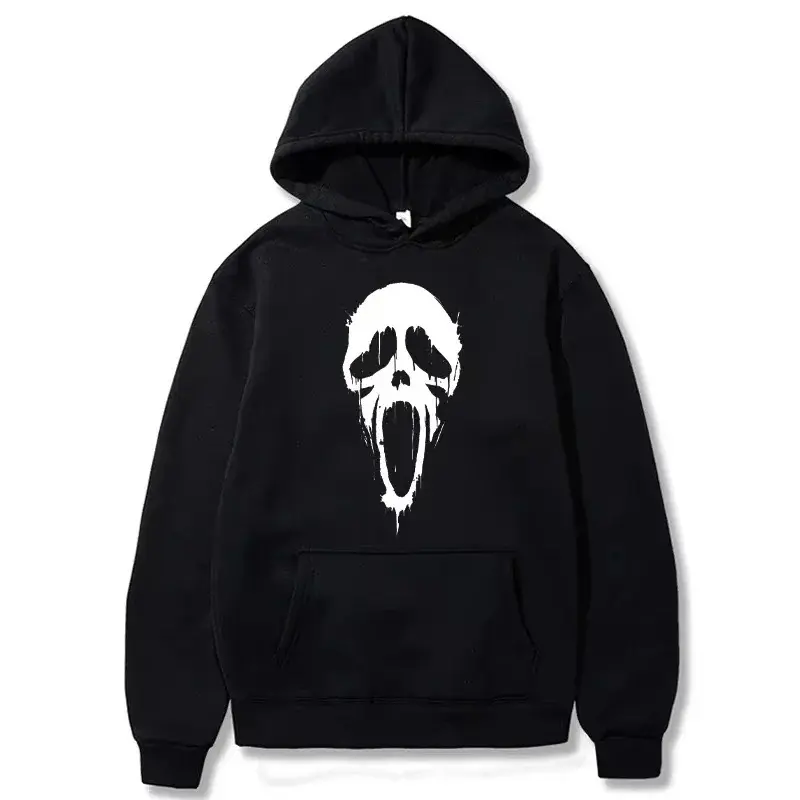 2025 Skull Y2K 2D Hoodie for Men Women Gothic - TikTok Shop