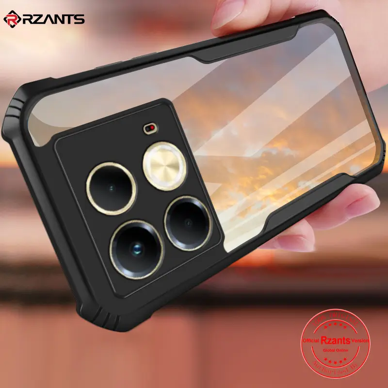 Rzants For INfinix note 40 4G Case Hard [Blade] Shockproof Slim Crystal Clear Cover funda Casing
