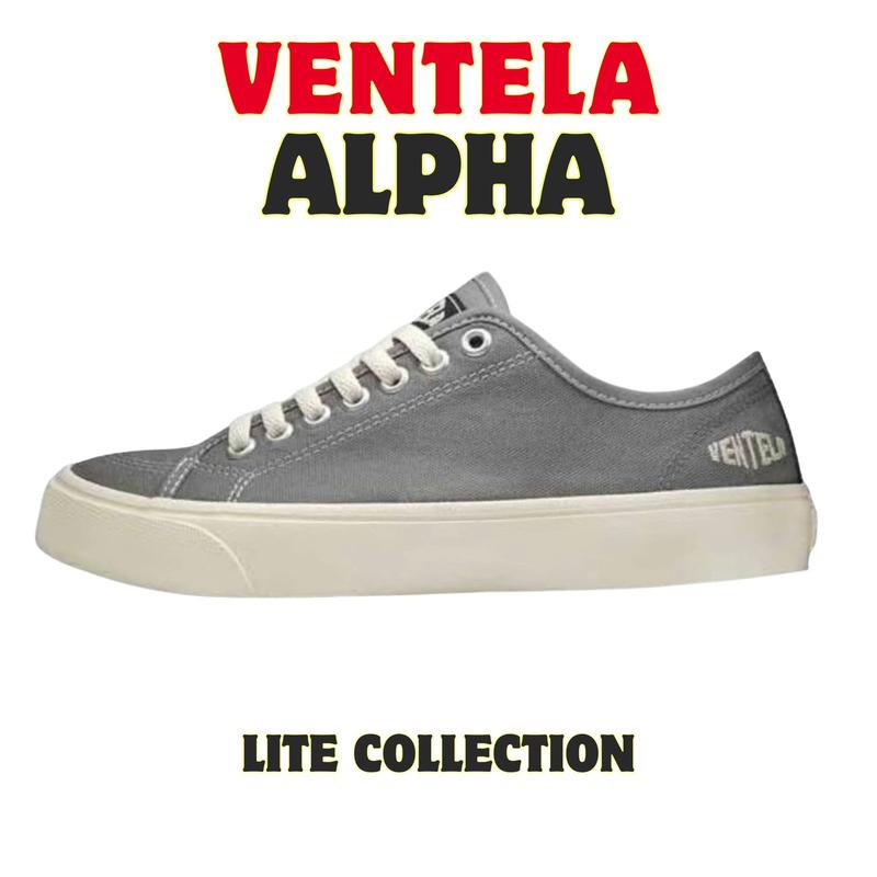 [ ORIGINAL ] VENTELA ALPHA GREY | CASUAL SHOES | Pria Wanita Sneakers 0