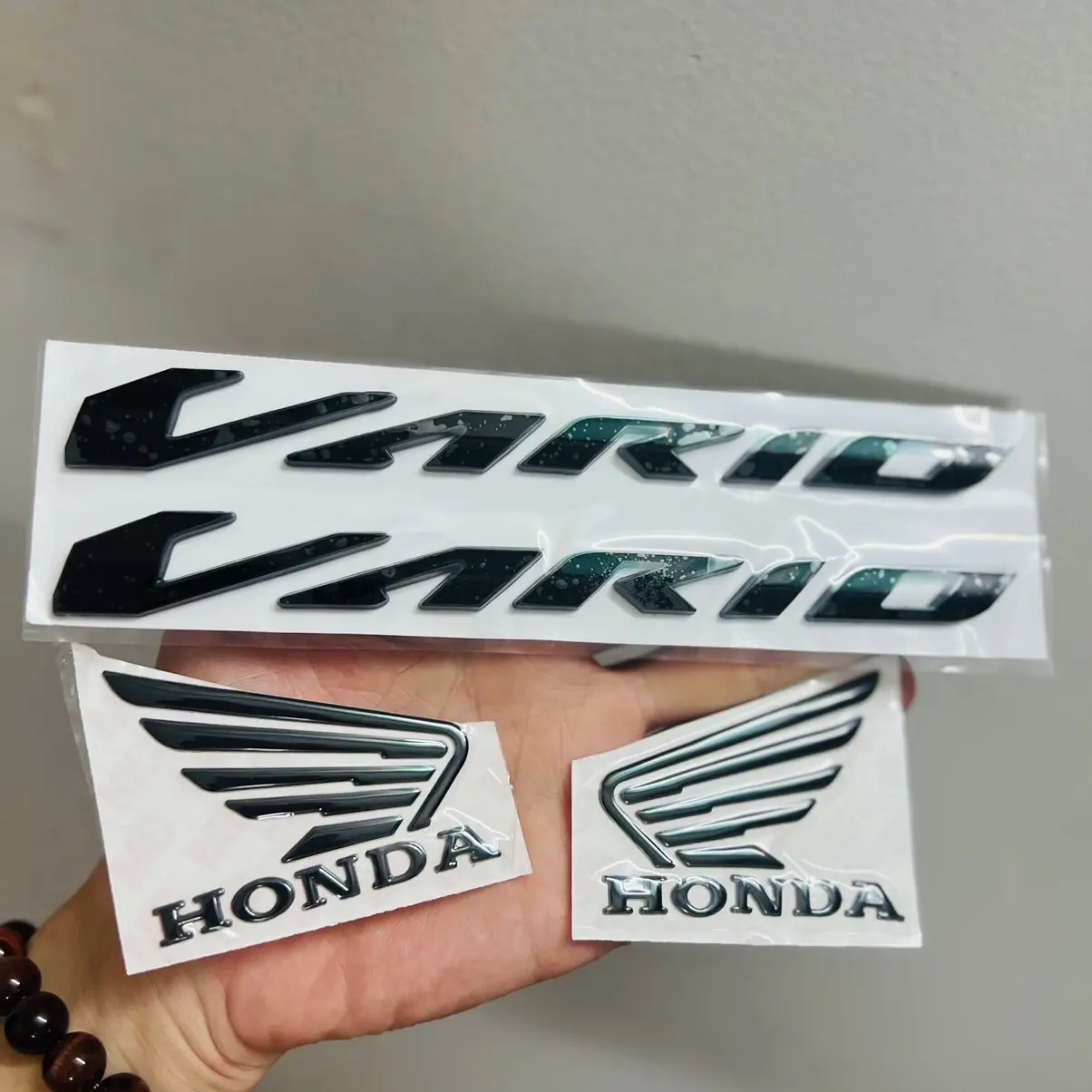 Tem Chữ Dán XE VARIO NỔI CAO CẤP 3D