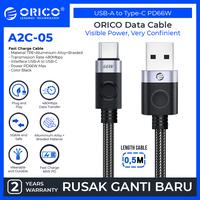 Gambar ORICO USB-A to Type-C PD66W fast charging cable - A2C-05 - Black dari ORICO INDONESIA Official Shop Kota Administrasi Jakarta Utara 1 Tokopedia