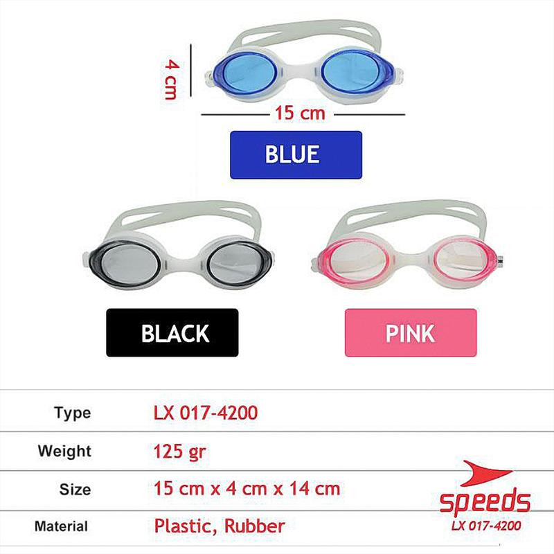 Product Introduction of Kacamata Renang Swiming Remaja & Dewasa Clear Bening Berwarna Anti Embun UV Googles Speeds 4200 1
