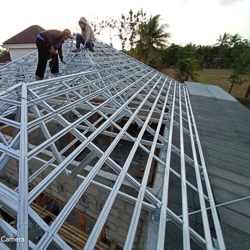 Rangka Baja ringan untuk Atap Rumah, Pabrik, Kantor Dll