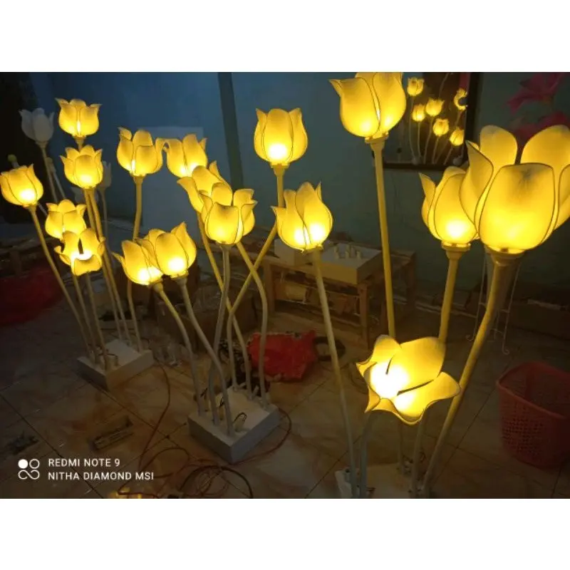 kelopak bunga lampu dekorasi model kuncup dekorasi/ruangan murah cantik dan terlaris 1
