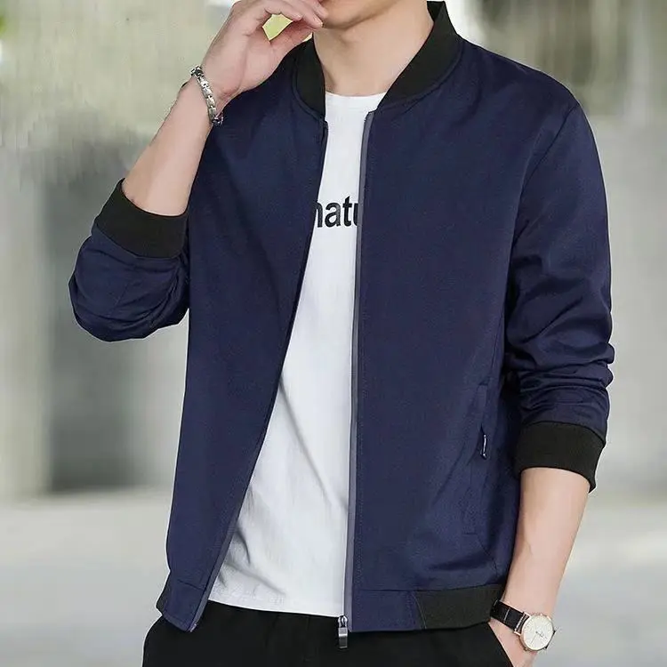 Áo Bomber Basic Phong Cách 2025 Nam/Nữ Form Chuẩn Dày Dặn 2 Lớp - Menswear 2