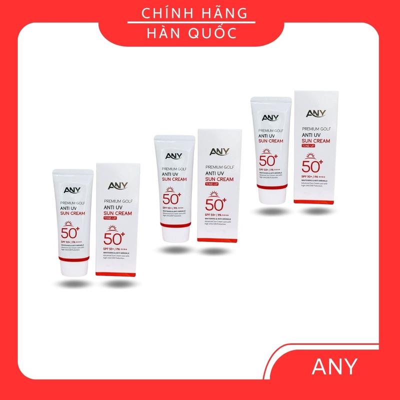 Mua 3 Kem Chống Nắng ANY PREMIUM GOLF ANTI UV TONE-UP SPF 50+ PA+++60ml