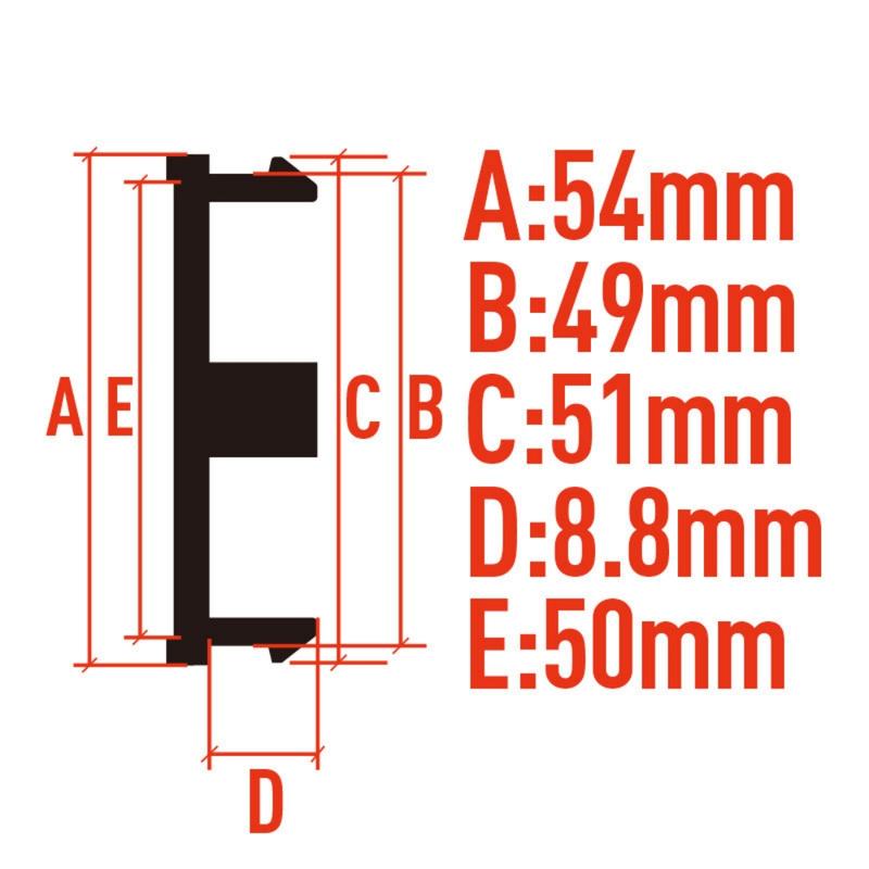 4pcs ABS 54mm Black/Silver Car Wheel Center Caps Fit for 50mm Emblem Badge Logo Sticker Rim Hubcap Cover Car Styling Accessories 1