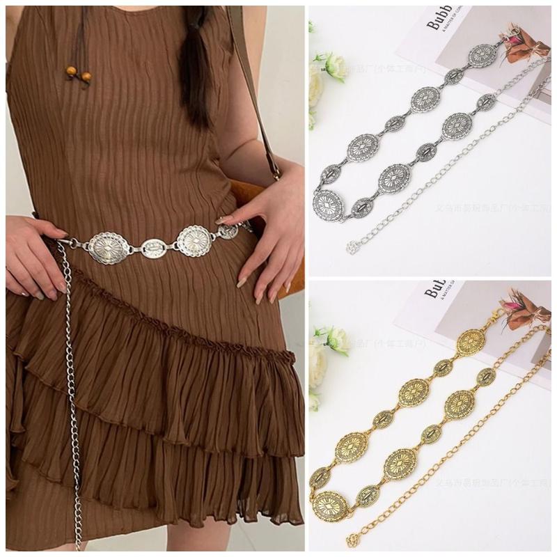 Product Introduction of Fashion Belly Chain Bohemian Waist Chains Ethnic Style Metal Dress Belt Chains Accessory Jewelry Tassel Body Chain Women 10