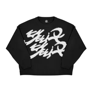 GUIX - black Mist Knitwear Unisex Boxy Fit