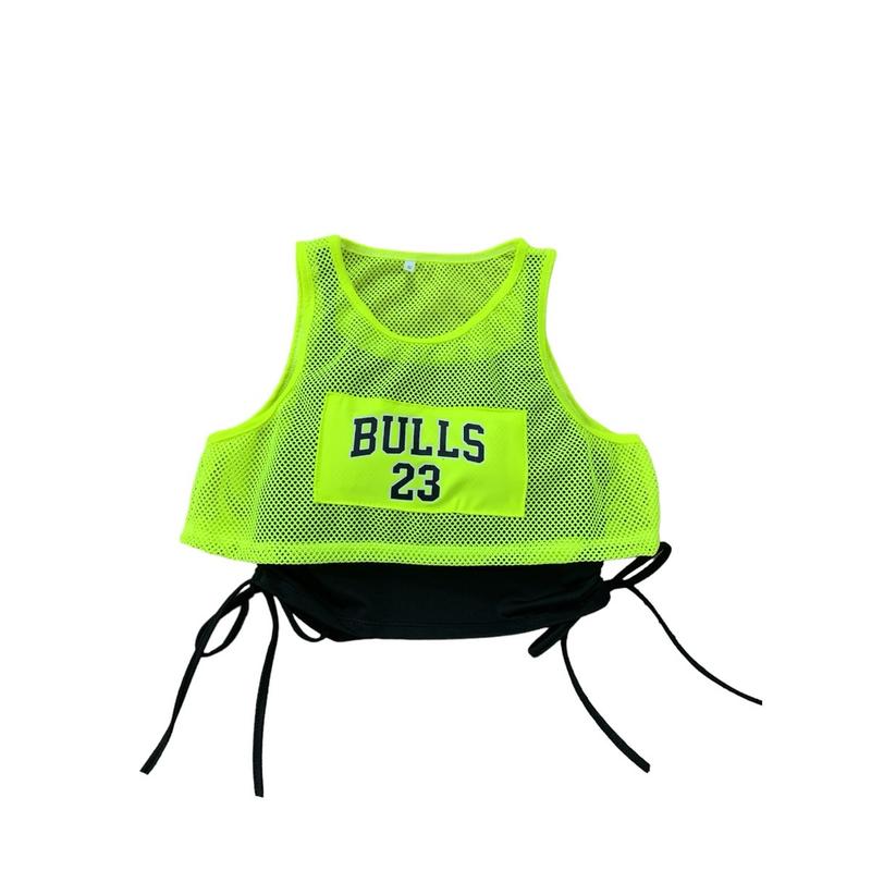 Áo bra lưới BULLS 23 rút dây 2 bên xườn, áo tập 2 lớp dành cho nữ, tập thể dục, tập aerobic, shuttle dance, dân vũ, zumba, sport, nhiều màu 6