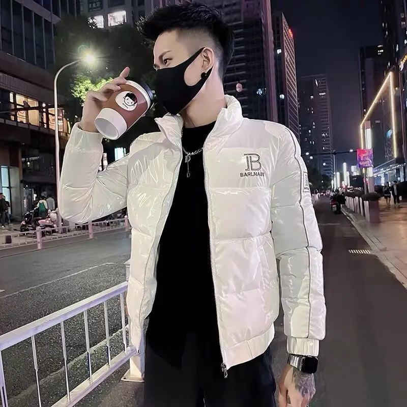 Áo Khoác Bông, Xu Hướng Mùa Đông, Dành Cho Nam Giới, Thiết Kế Xếp Ly Đẹp Trai, Áo Khoác Dày, Hàng Mới Về 2023, Quần Áo Độn Bông, Lớp Hoàn Thiện Lì Áo Khoác Bông Xuống, Chất Lượng Cao, 2024
