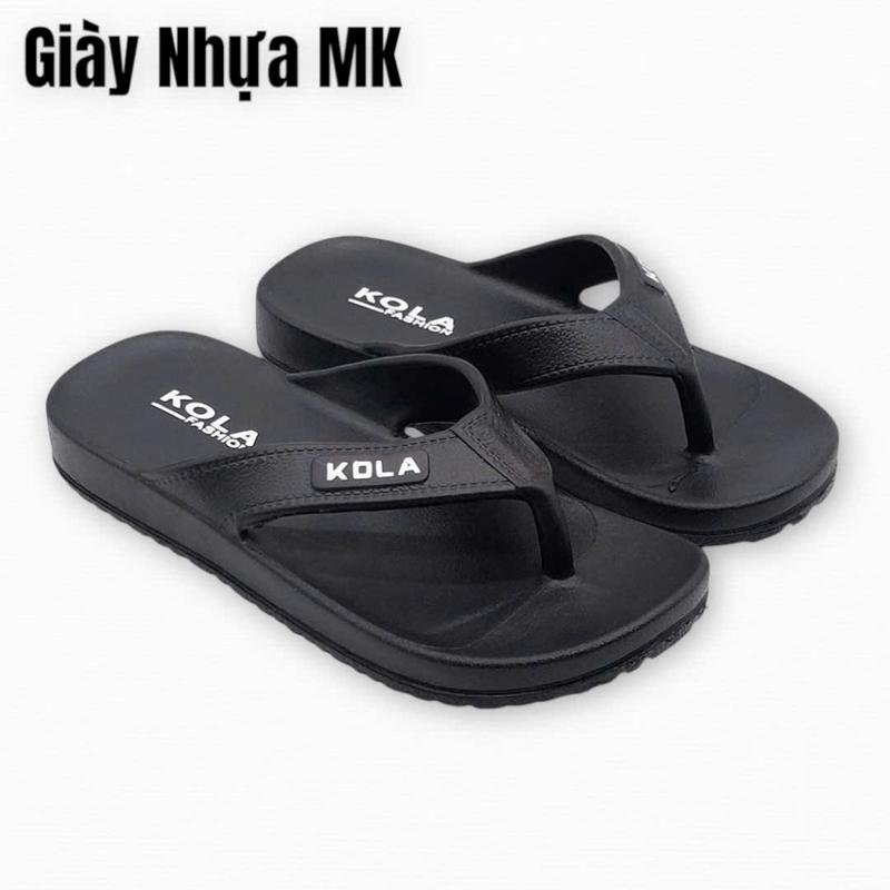 Dép kẹp tông xỏ ngón nam nữ Kola đúc ép nguyên khối siêu nhẹ siêu bền chống nước đi mưa đi biển - DL269 3
