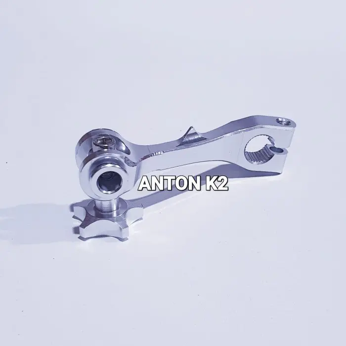 PAHA REM/TUAS REM BELAKANG VARIASI MOTOR VARIO/VARIO 125 150/SCOOPY - Silver, All size 0