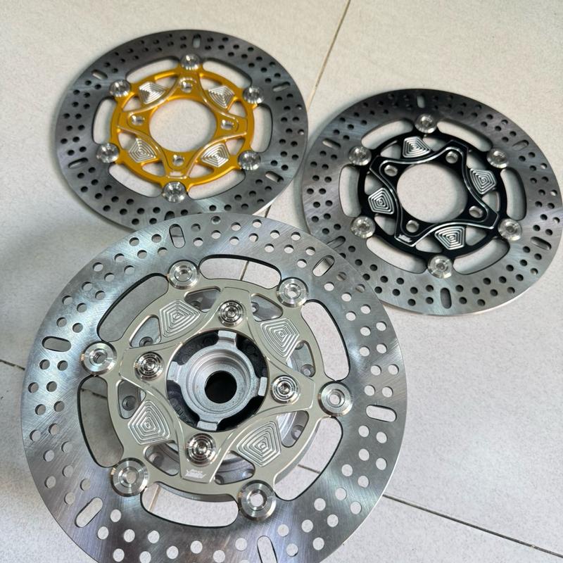 Đĩa King Drag 220mm V4 Khoen Inox Ép Thuỷ Lực