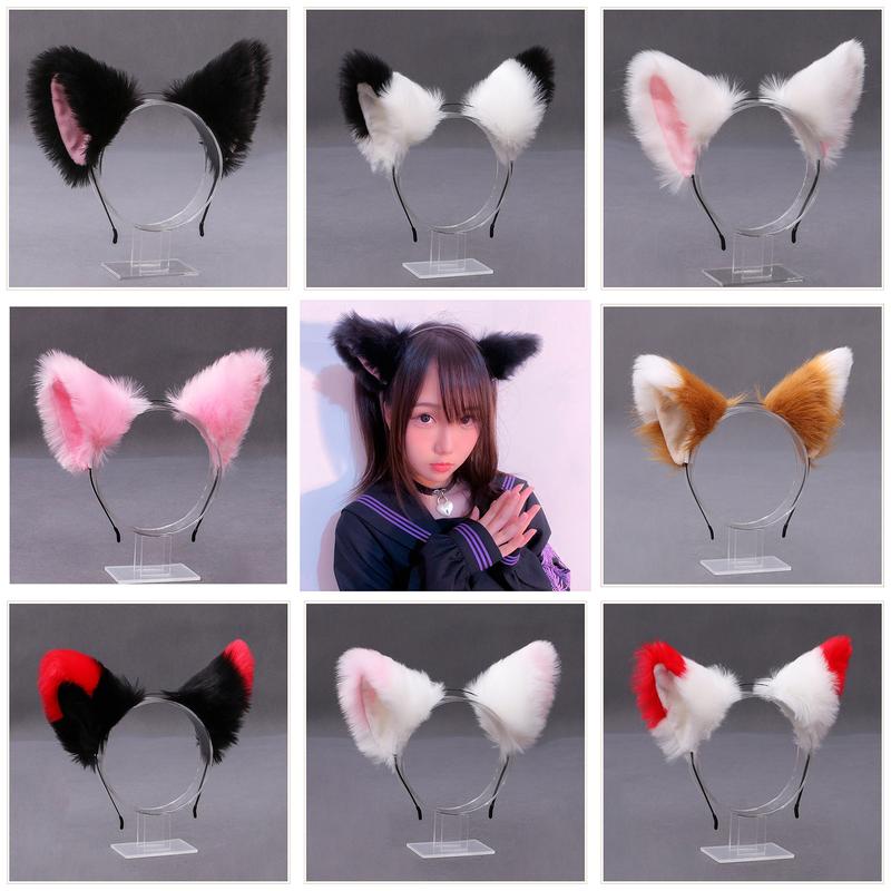 [19 mẫu] Băng đô tai mèo cosplay, cài tóc tai mèo dễ thương [T69 Shop]
