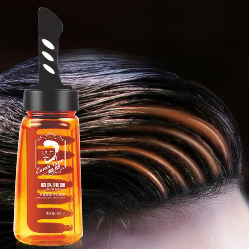A cool gel comb for men, moisturizing and styling hair gel, hair ...