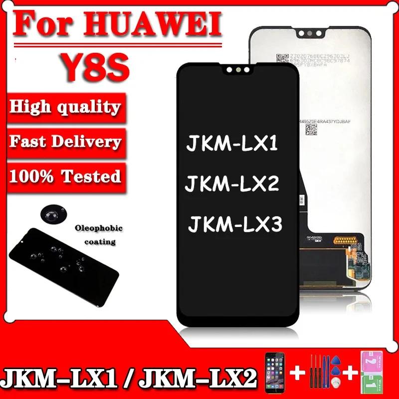 Tested For Huawei Y8s LCD JKMLX1, JKMLX2, JKMLX3 Display Touch