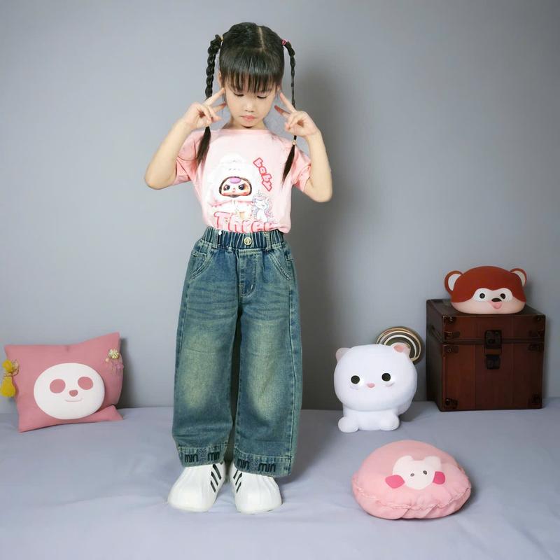 Quần Jean Bé Gái MA1111 HANNA XUKA Chất Liệu jean mềm mại phong cách thời trang 2 màu 11-17 ,16-50KG