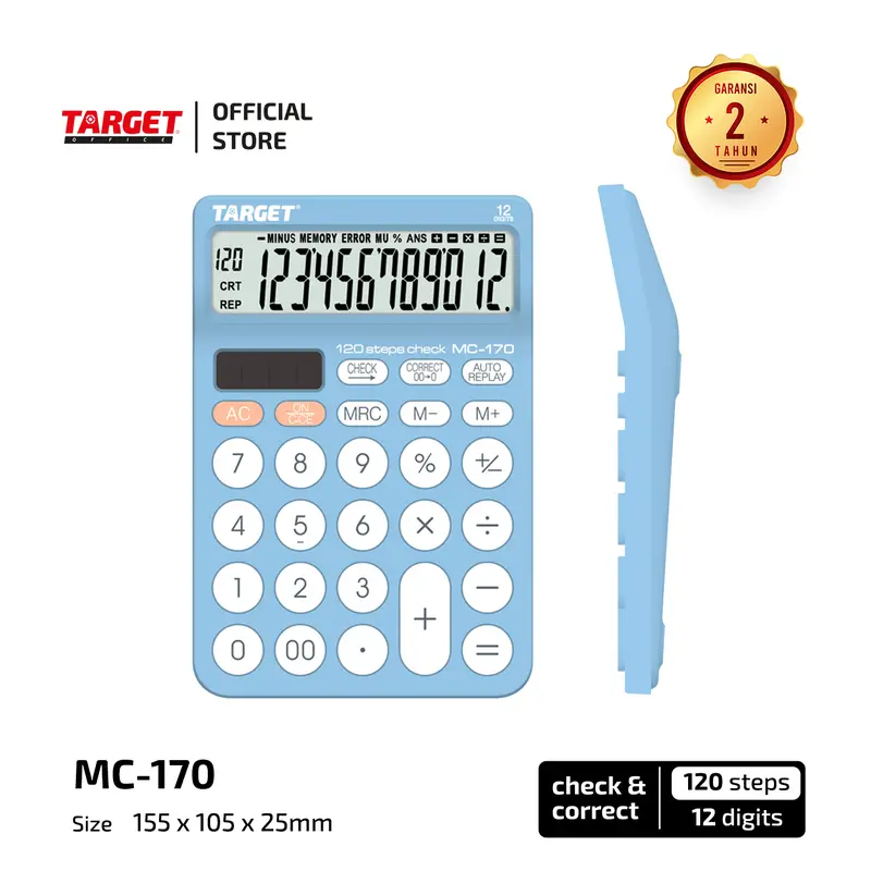 Target MC-170 - Desktop Calculator - 12 digit 1