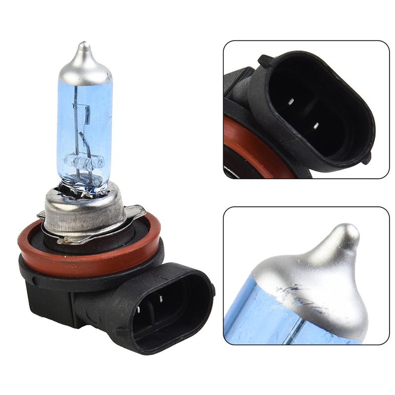 H11 55W 5000K White Light Super Bright Car Xenon Lamp Headlight Fog Bulb 3